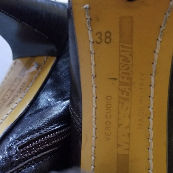 Manas Lea Foscati Womens Brown  High Top Zip Boots - Picture 8 of 8